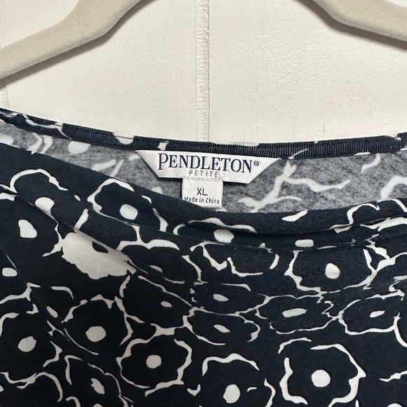 Pendleton- Black and White Dress- size 12 - Picture 2 of 2